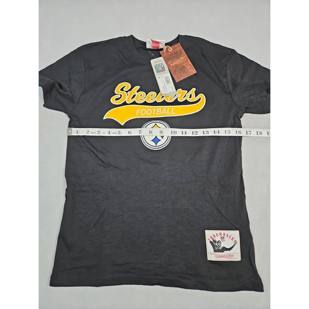 Mitchell & Ness Youth Pittsburgh Steelers NFL T Shirt Size Medium (10/12) NWT